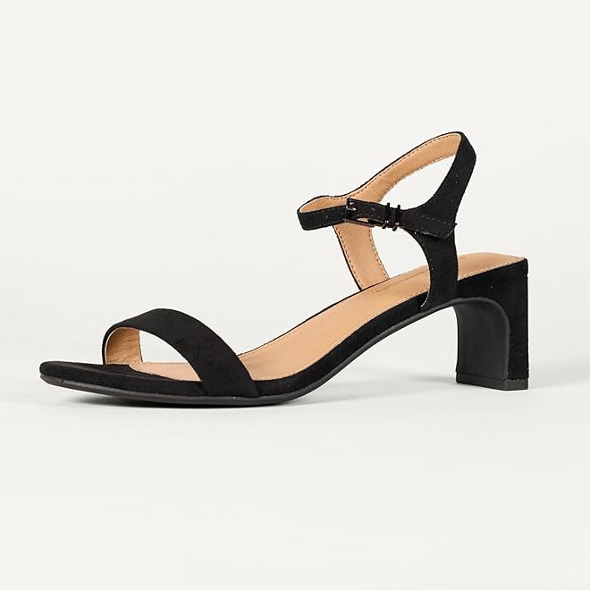 Women's Ankle Strap Low Heel Sandals