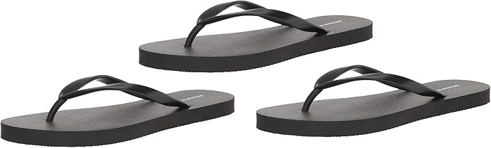 Women's Flip Flop Sandals, Pack of 3