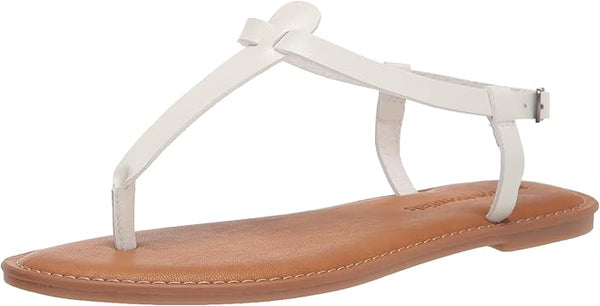 Women's Casual Thong Sandal with Adjustable Ankle Strap