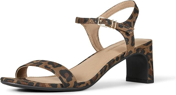 Women's Ankle Strap Low Heel Sandals